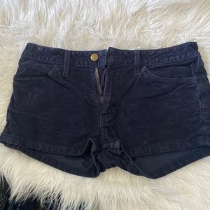 Navy blue American Apparel womens shorts